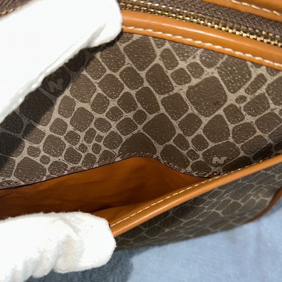 Brown and Tan Crossbody Bag - Picture 6 of 12